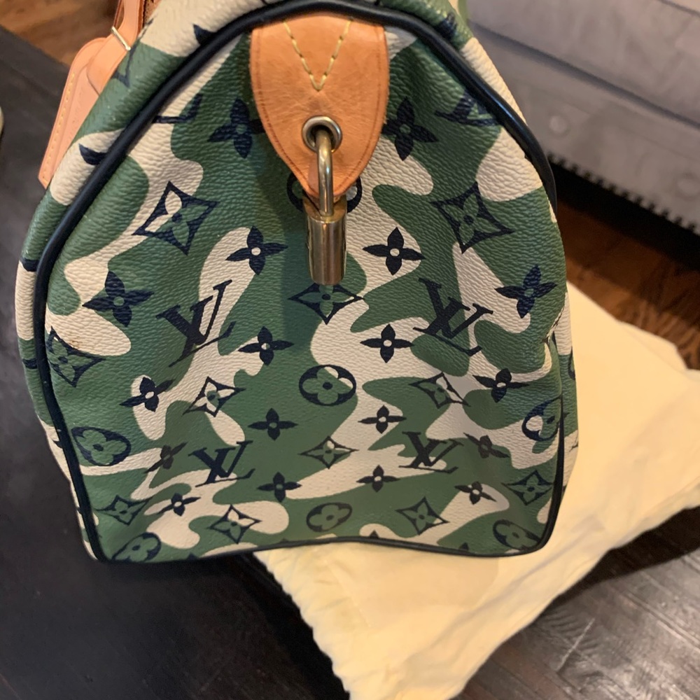 Louis Vuitton Camouflage Speedy 35 - Picture 5 of 13